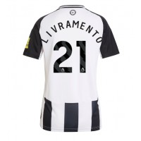 Fotballdrakt Dame Newcastle United Tino Livramento #21 Hjemmedrakt 2024-25 Kortermet